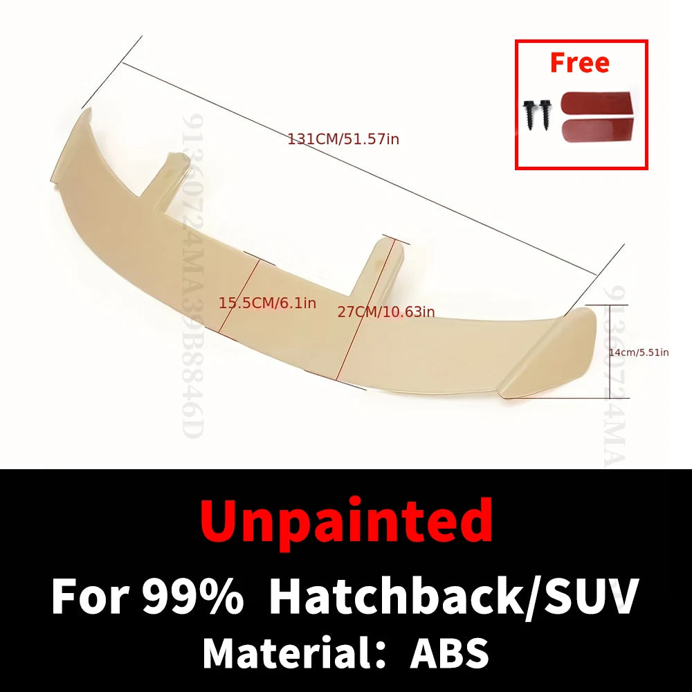 Spoiler Wing universal 99% Hatchback SUV