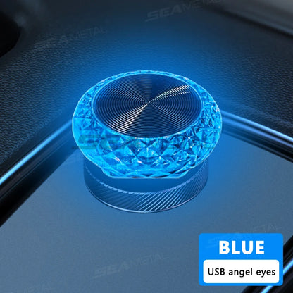Portable USB Mini LED Car Ambient Atmosphere Lamp — Plug &amp; Play Interior Light