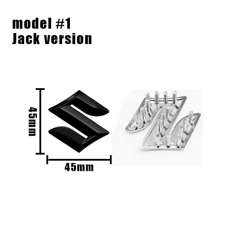 Suzuki Center Emblem Badge