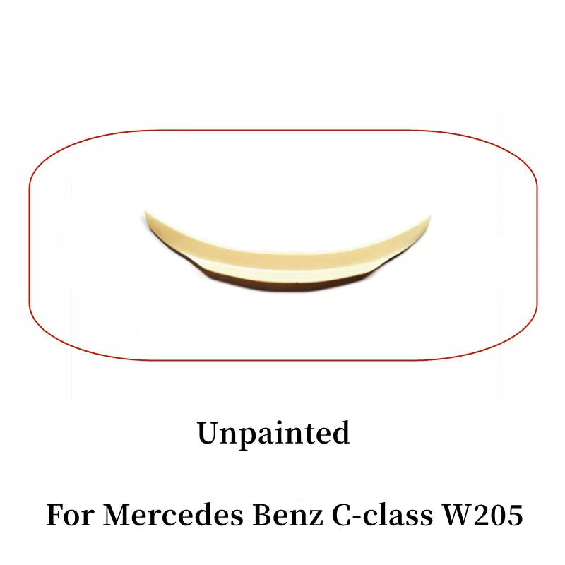 Mercedes Benz C-class W205 C260 C43 C63 AMG Spoiler (2014-2021)
