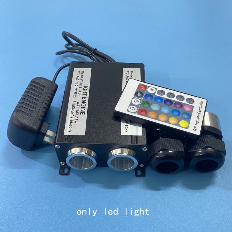 12V 16W LED Fibre Optic Light Engine — Car &amp; Home Starry Sky