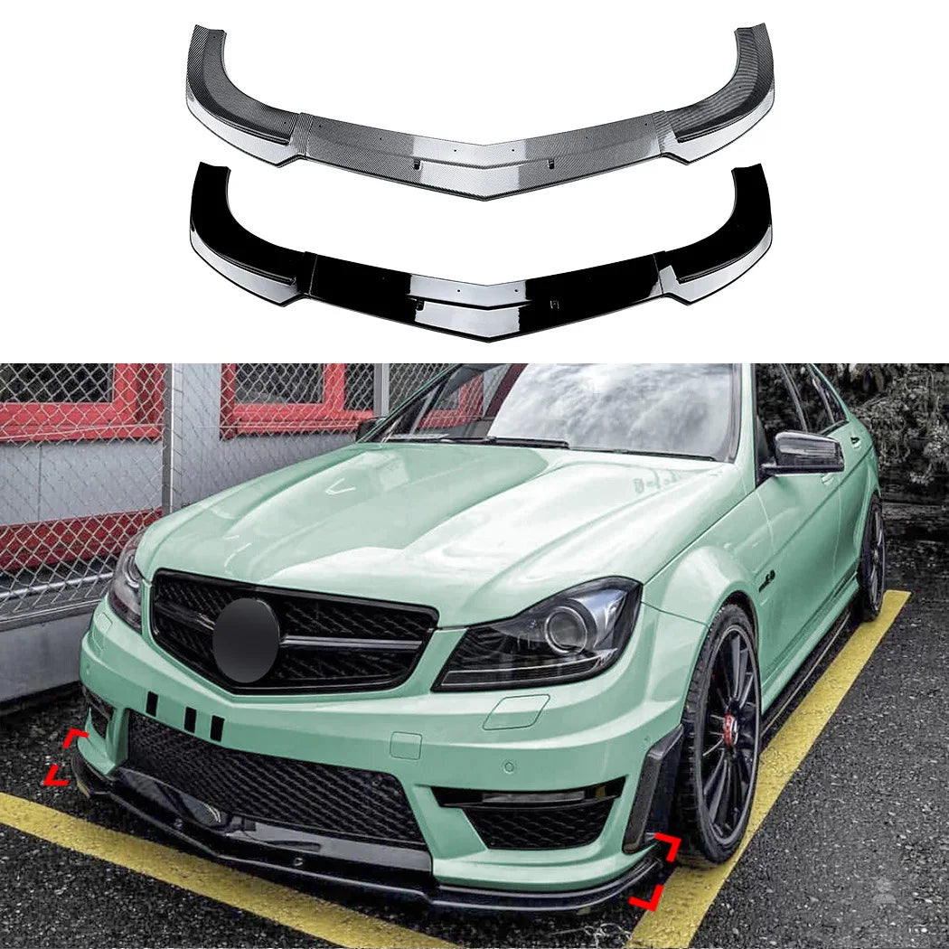 Mercedes Benz Front Bumper Lip Splitter