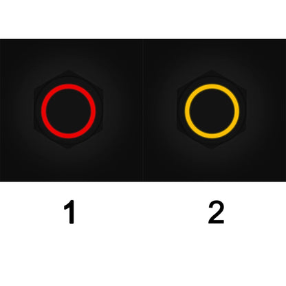 16MM 19MM 22MM Double Colors LED Metal Push Button Switch Waterproof Lamp Doorbell Car Boat Momentary Latching 6V 12V 24V 220V