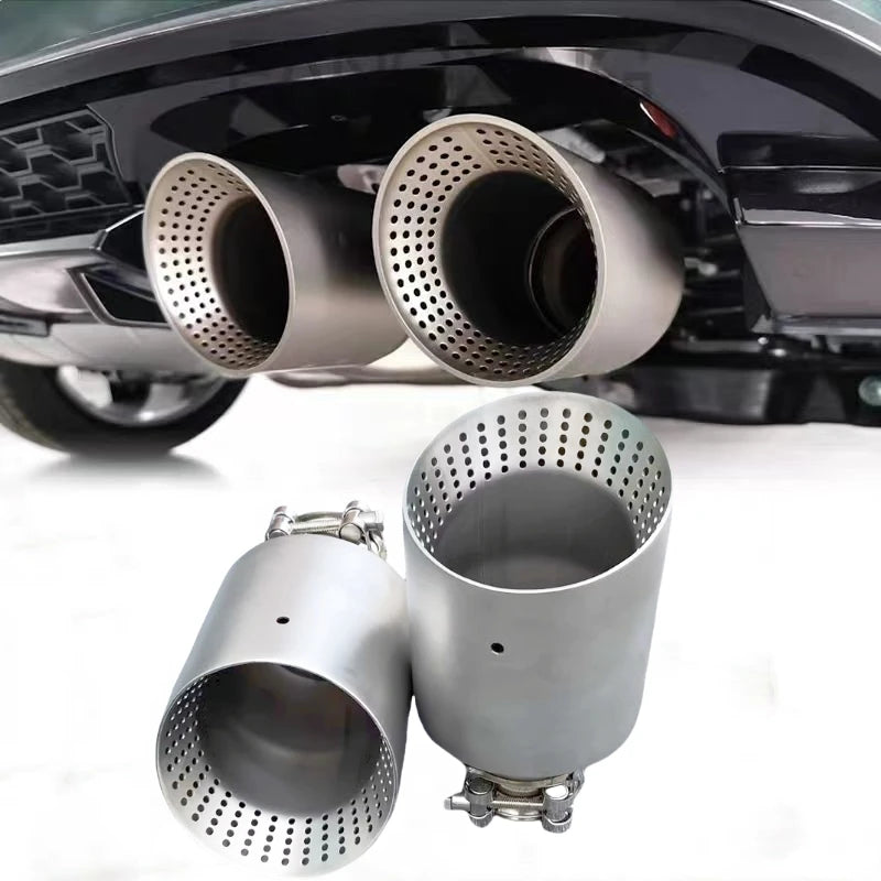 Genuine Matte 304 Stainless Steel Exhaust