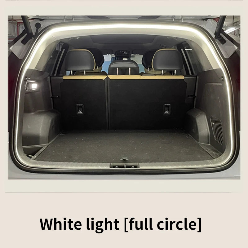 Car trunk lights, automatic induction lights, LED lights with tailgate lights