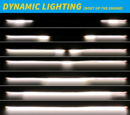 Universal LED Car Hood Ambient Light Strip — DRL Daytime Running Light 12V