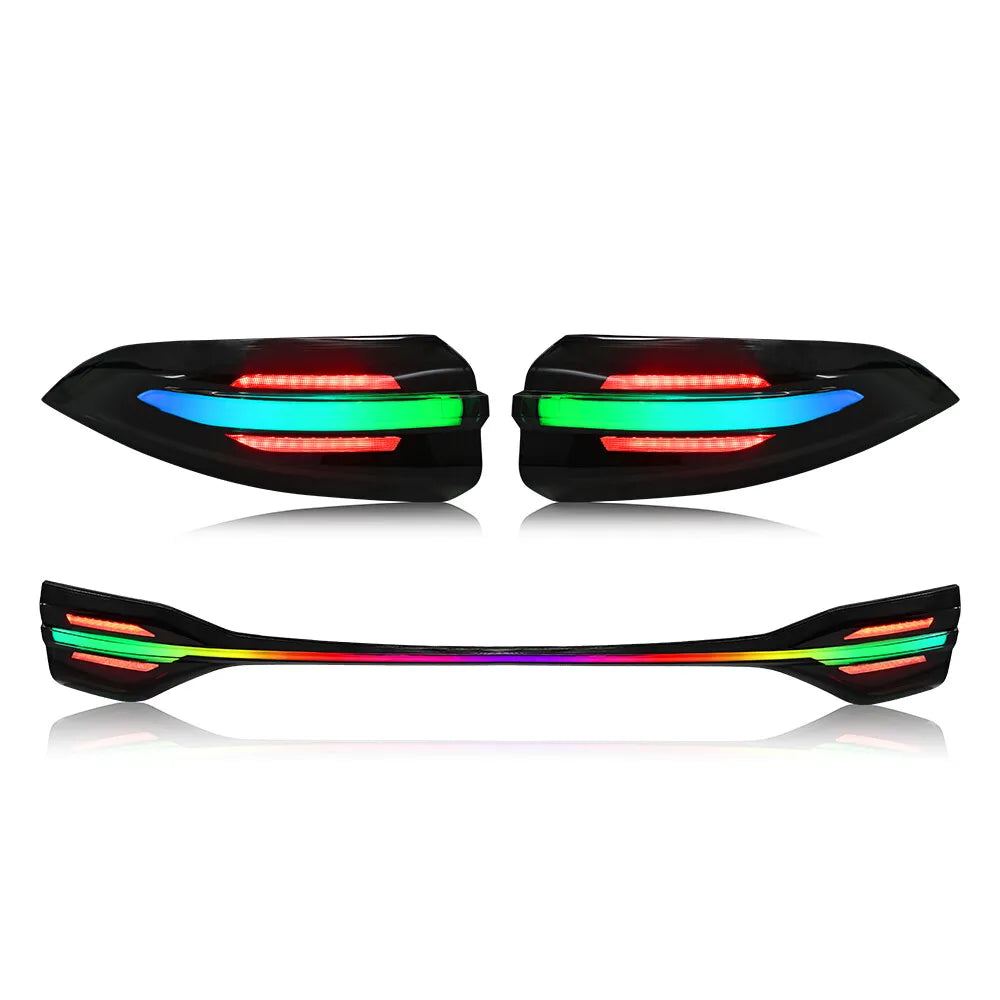Toyota Corolla 2020–2024 RGB LED Tail Light Assembly — Sequential, Pair