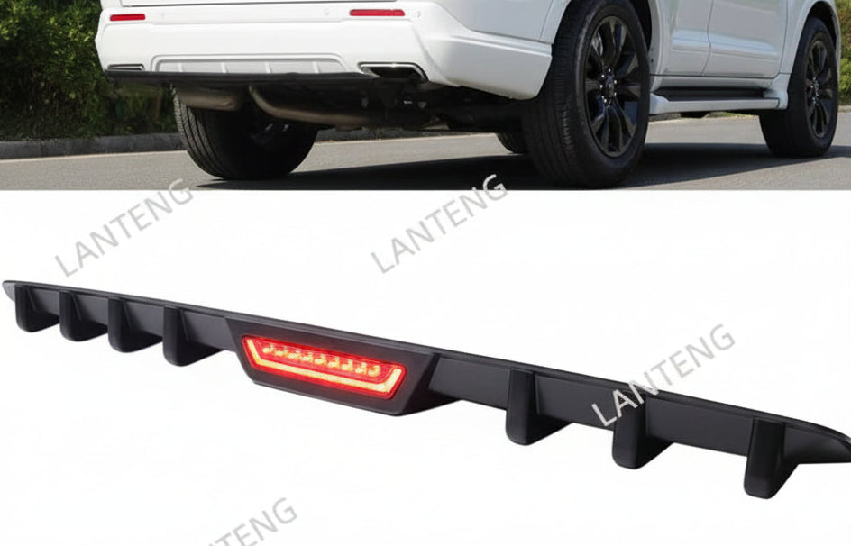 Honda CR-V Rear Diffuser Lip with LED Tail Brake Stop Light