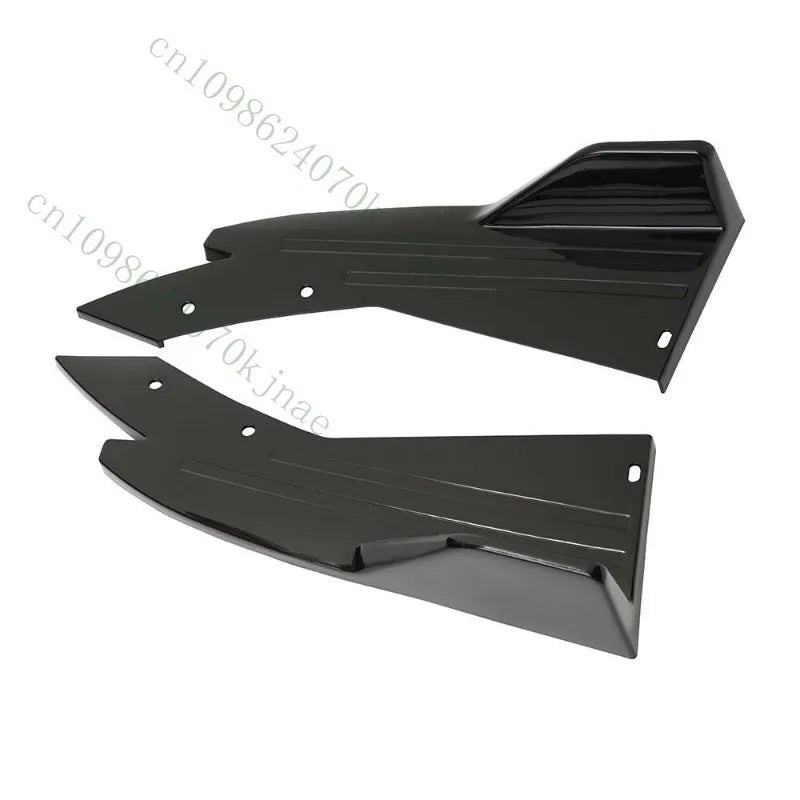 Mercedes-Benz CLS 63 AMG Gloss Black Rear Bumper Diffuser Splitter &amp; Side Skirts
