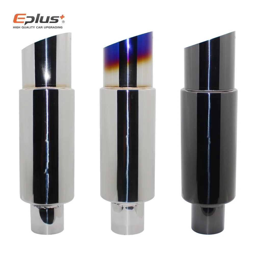 Exhaust pipe muffler Tail Pipe Universal Stainless Steel