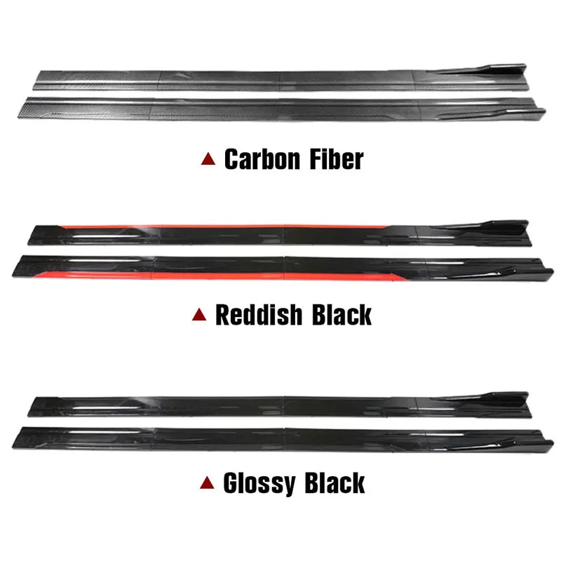 Universal 2M / 2.18M Side Skirt Car Side Spoiler