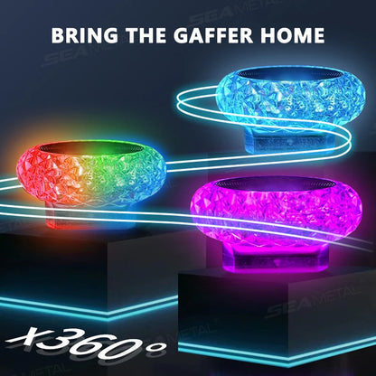 Portable USB Mini LED Car Ambient Atmosphere Lamp — Plug &amp; Play Interior Light
