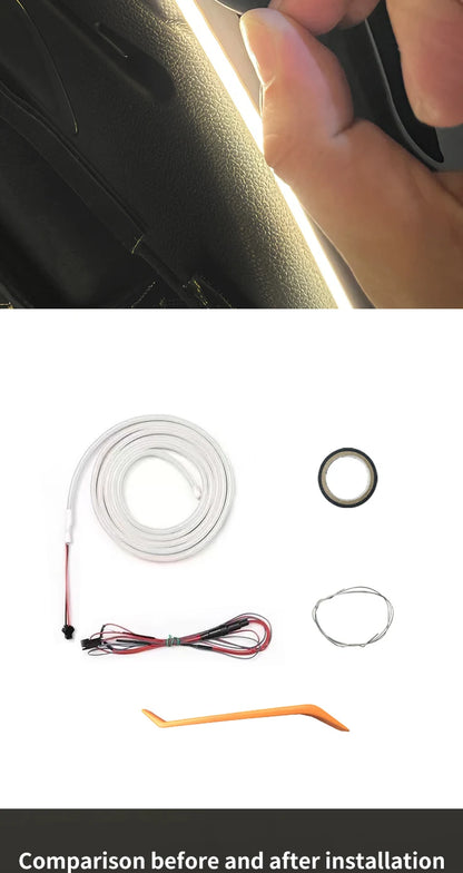 Car trunk lights, automatic induction lights, LED lights with tailgate lights